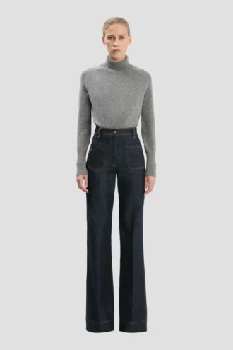 Jeans elasticizzati Alina in lavaggio indaco
