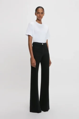Jeans elasticizzati Alina in nero lavato