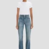 Jeans elasticizzati Julia in lavaggio blu consumato Jeans elasticizzati Julia in lavaggio blu consumato