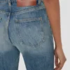 Jeans elasticizzati Julia in lavaggio blu consumato Jeans elasticizzati Julia in lavaggio blu consumato