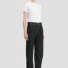 Jeans slouch a vita bassa in nero slavato Jeans slouch a vita bassa in nero slavato
