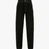 Jeans slouch a vita bassa in nero slavato Jeans slouch a vita bassa in nero slavato