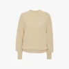 Maglione dalla vestibilità comoda in avorio Maglione dalla vestibilità comoda in avorio