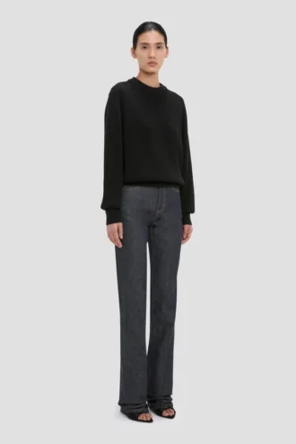 Maglione dalla vestibilità comoda in nero