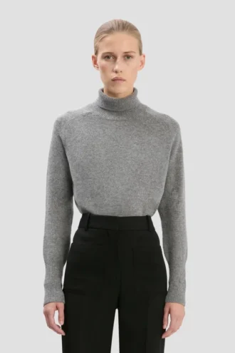 Maglione Marie in grigio melange