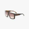 Montatura oversize flat top in havana Montatura oversize flat top in havana