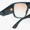 Montatura oversize in morbido acetato blu a forma di quadrato Montatura oversize in morbido acetato blu a forma di quadrato