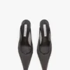 Mule con tacco a spillo Sloane 75 in rete nera Mule con tacco a spillo Sloane 75 in rete nera