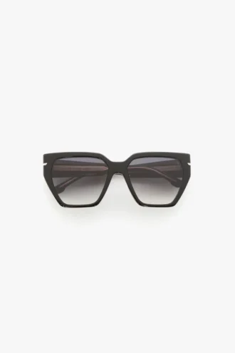 Occhiali da sole in acetato nero