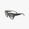 Occhiali da sole in acetato nero Occhiali da sole in acetato nero