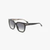 Occhiali da sole oversize in acetato nero