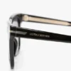 Occhiali da sole oversize in acetato nero