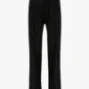 Pantaloni a gamba curva in nero Pantaloni a gamba curva in nero