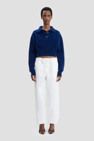 Pantaloni cargo bianchi