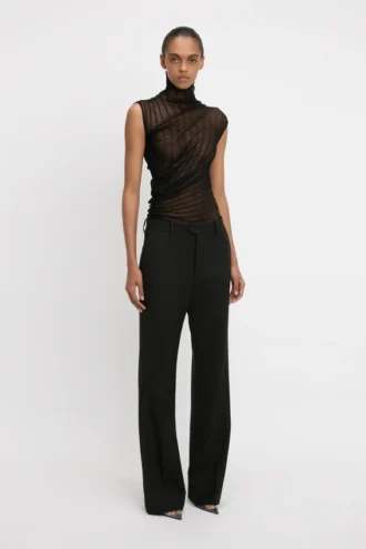 Pantaloni classici sartoriali in nero