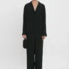 Pigiama con monogramma VB in nero Pigiama con monogramma VB in nero