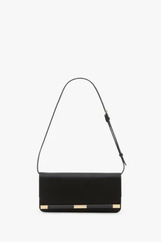 Pochette 202 in pelle nera