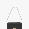 Pochette Dorian in pelle nera Pochette Dorian in pelle nera