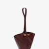 Pochette Portofino in pelle bordeaux
