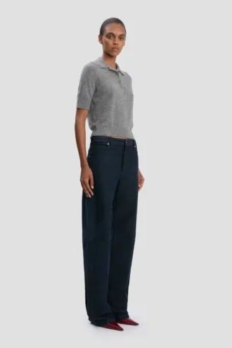 Polo in grigio melange Polo in grigio melange