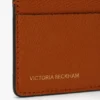 Portacarte The Victoria in pelle martellata arancione bruciato Portacarte The Victoria in pelle martellata arancione bruciato
