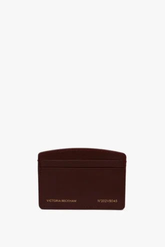 Portacarte Victoria in pelle bordeaux Portacarte Victoria in pelle bordeaux