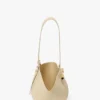 Portofino Dia Clutch in pelle avorio Portofino Dia Clutch in pelle avorio