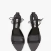 Sandalo con tacco a spillo Eliza 75 in pelle nera
