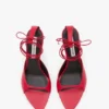 Sandalo con tacco a spillo Eliza 75 in pelle rossa Sandalo con tacco a spillo Eliza 75 in pelle rossa
