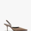 Sloane Halter Back 75 in pelle grigio tortora Sloane Halter Back 75 in pelle grigio tortora