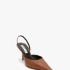 Sloane Halter Back 75 in pelle marrone scuro Sloane Halter Back 75 in pelle marrone scuro