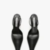 Sloane Halter Back 75 in pelle nera Sloane Halter Back 75 in pelle nera