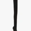 Stivale Harlow in jersey elasticizzato con punta aperta 100 in nero
