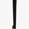 Stivale Harlow in jersey elasticizzato con punta aperta 100 in nero