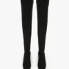 Stivale Sloane in jersey 45 in nero Stivale Sloane in jersey 45 in nero
