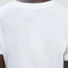 T-shirt dal taglio aderente in bianco T-shirt dal taglio aderente in bianco