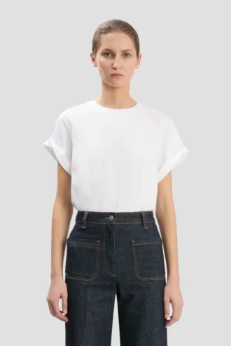 T-shirt Tilly in bianco