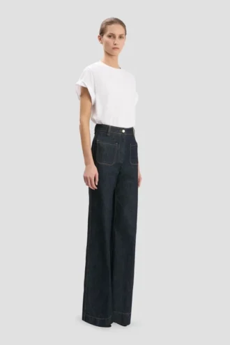 T-shirt Tilly in bianco