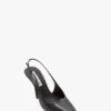 The Victoria stiletto slingback 100 in pelle nera The Victoria stiletto slingback 100 in pelle nera