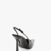 The Victoria stiletto slingback 100 in pelle nera The Victoria stiletto slingback 100 in pelle nera
