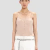 Top a spalline Rouleaux in Blossom