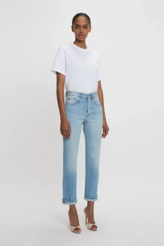 Victoria jeans in lavaggio azzurro